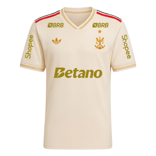 Camisa Mengão III 2025/26 Com Patrocínio Masculina