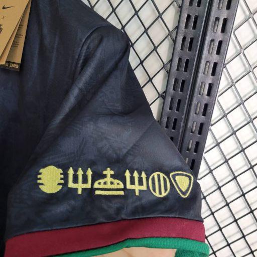 Camisa The Siu Cristiano Ronaldo 7 Comma Football 2023/2024 Torcedor - Preta