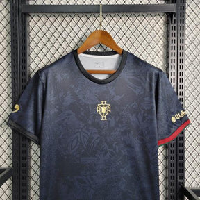 Camisa The Siu Cristiano Ronaldo 7 Comma Football 2023/2024 Torcedor - Preta