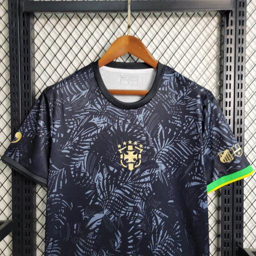 Camisa Brasil The Prince Neymar Jr 10 Comma Football 2023/24 Torcedor - Preta