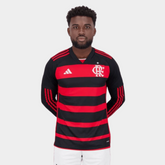 Camisa Mengão Manga Longa I 2024/25 Masculina