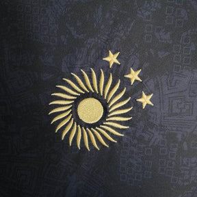 Camisa Argentina La Pulga Lionel Messi 10 Comma Football 2023/2024 Torcedor - Preta