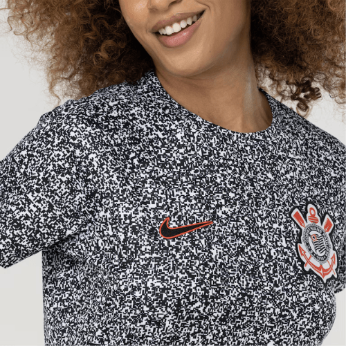 Camisa Feminina Timão 2024/25 Pré Jogo