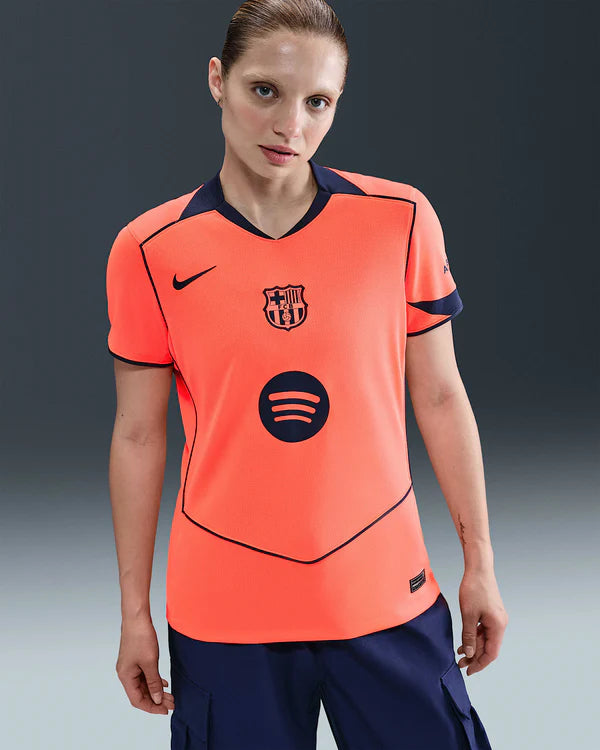 CAMISA FEMININA BARCELONA THIRD TOTAL 90 2025/26