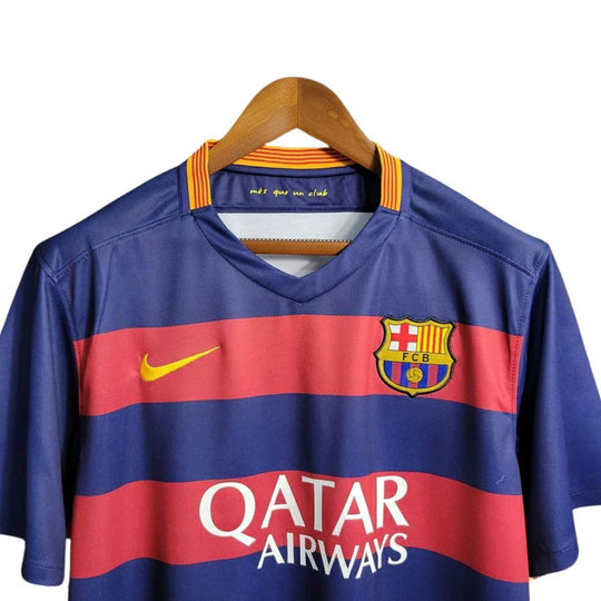 Camisa Retro Barcelona 2015/2016 Masculina