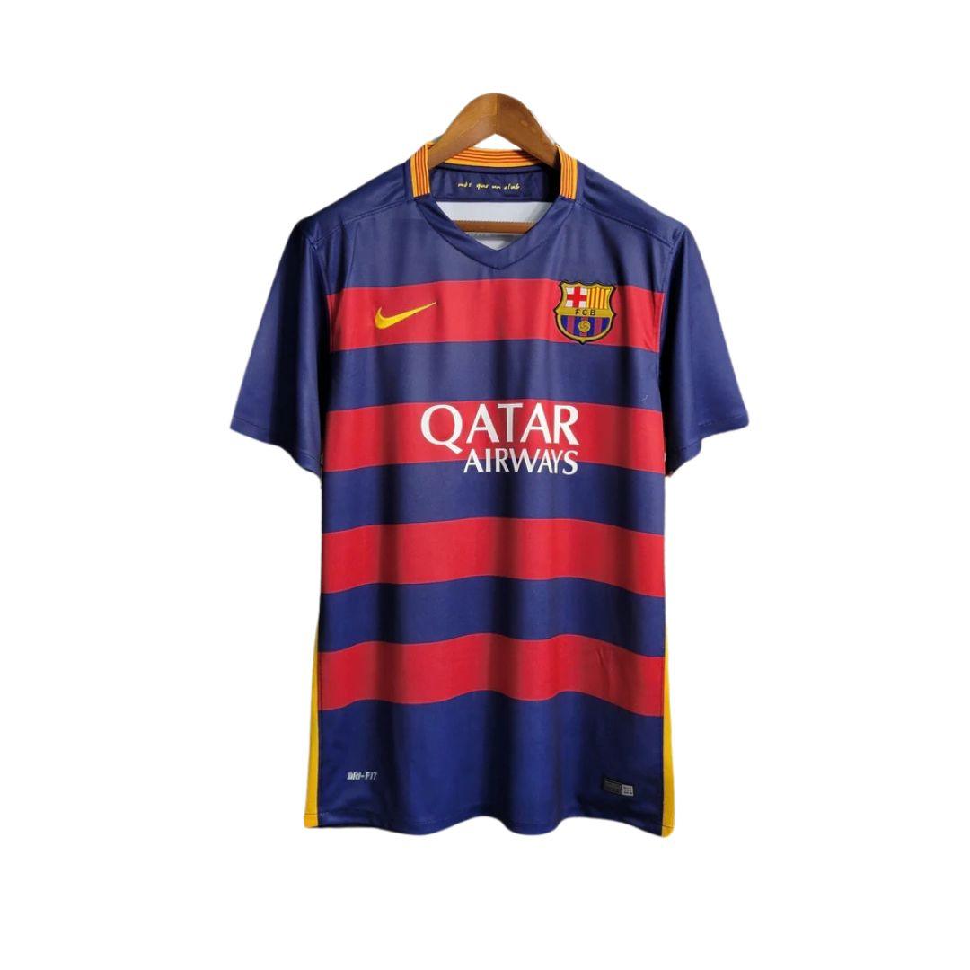 Camisa Retro Barcelona 2015/2016 Masculina