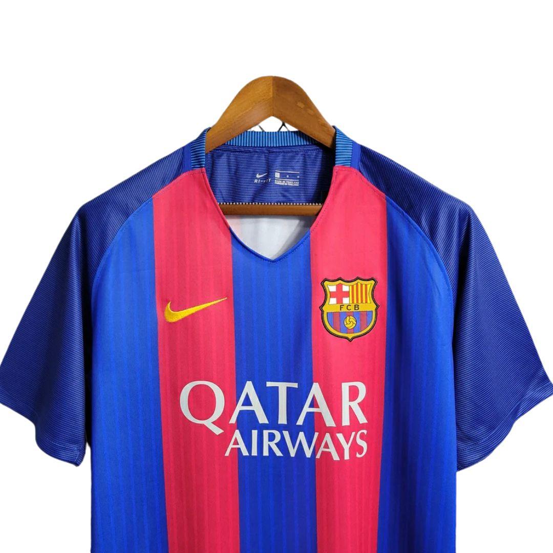 Camisa Retro Barcelona 2016/2017 Masculina