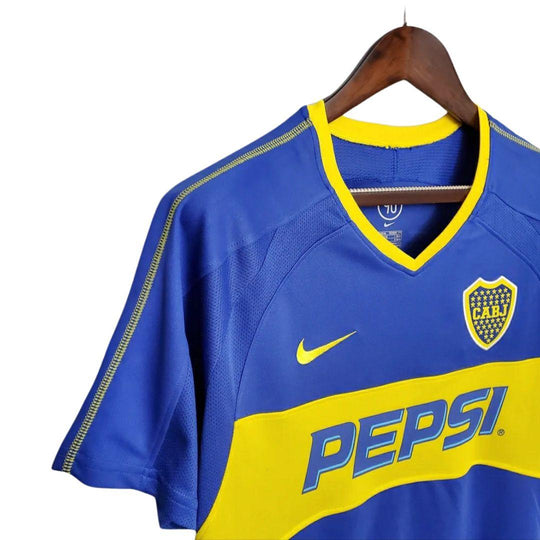 Camisa Retro Boca Juniors 2003/04 masculina