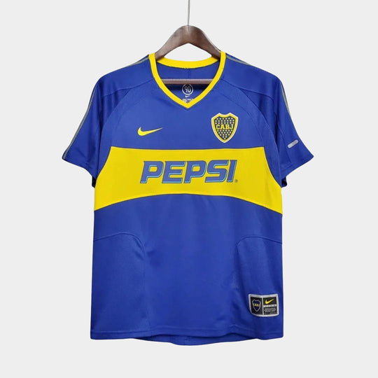 Camisa Retro Boca Juniors 2003/04 masculina