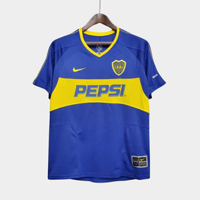 Camisa Retro Boca Juniors 2003/04 masculina