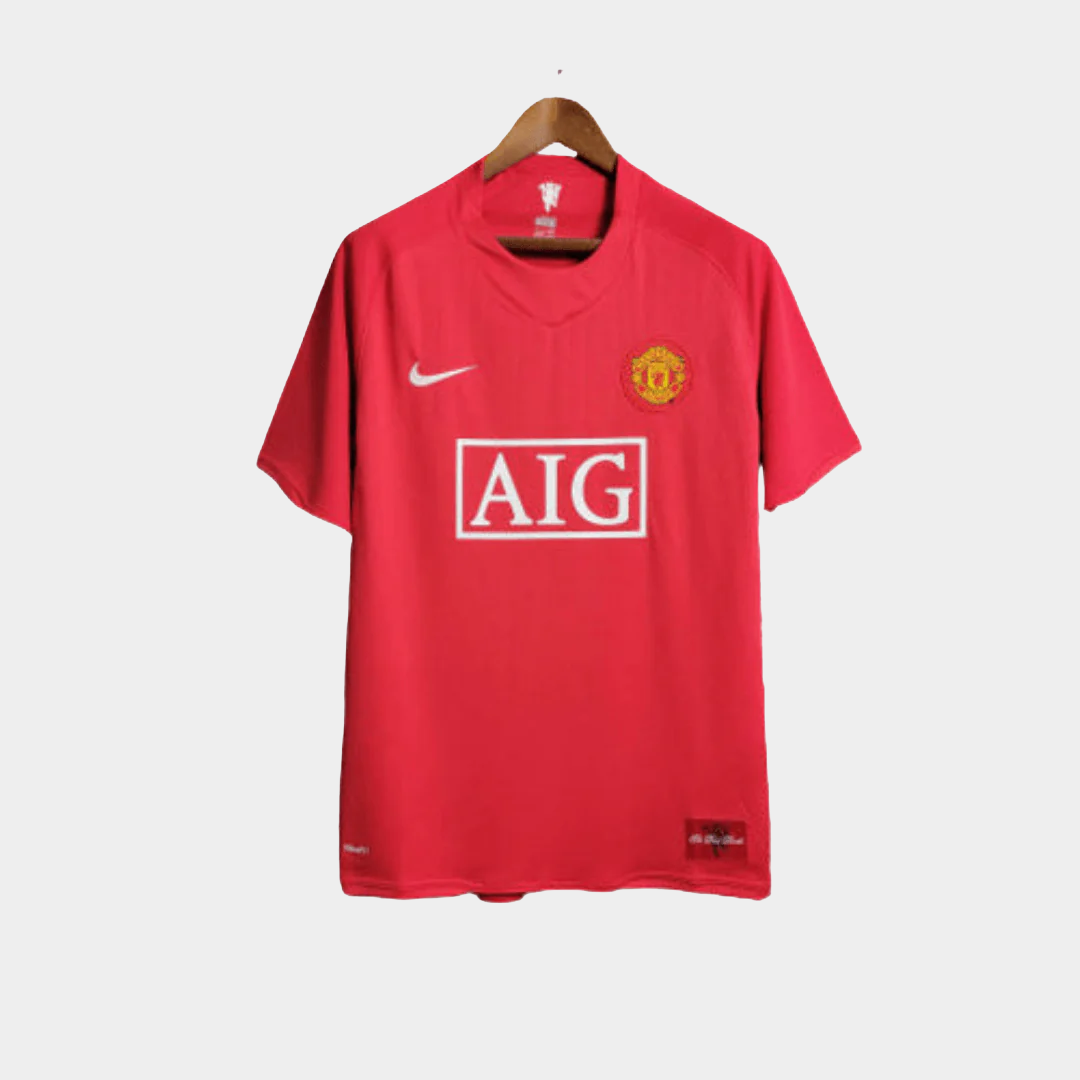 Camisa Manchester United Retrô 2007/2008 Masculina