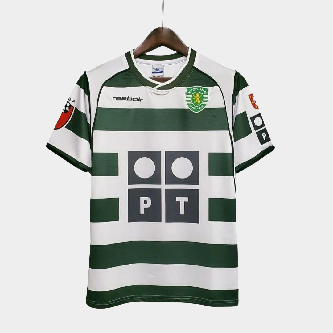 Camisa Retro Sporting 2001/02 Masculina
