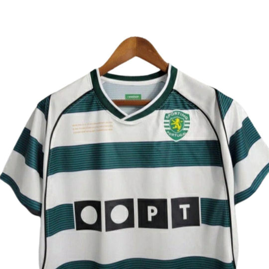 Camisa Retro Sporting 2002/03 Masculina
