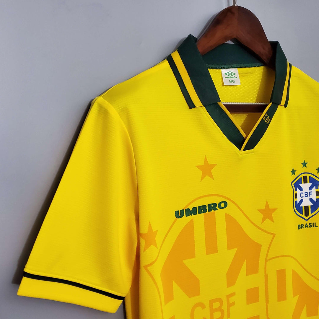Camisa Retro Brasil 1993/94 Masculina