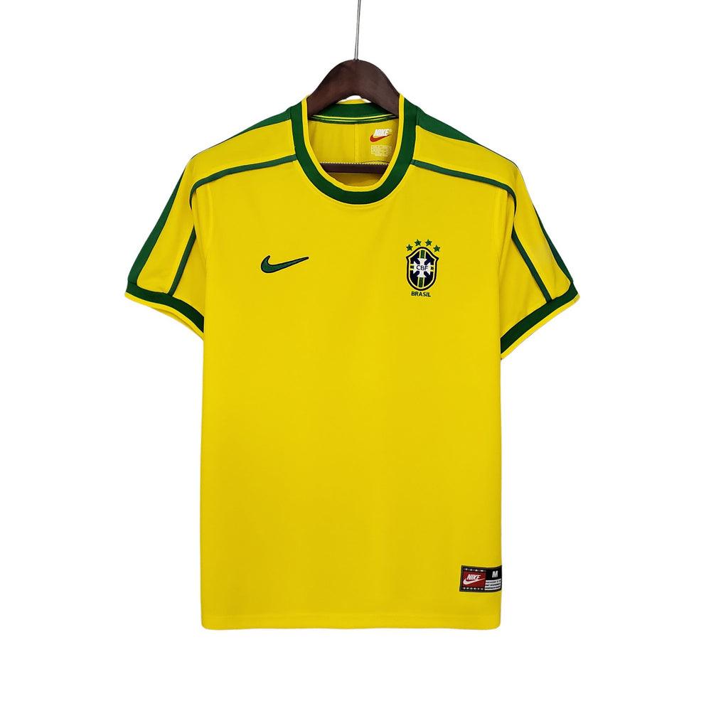 Camisa Retro Brasil 1998 Masculina