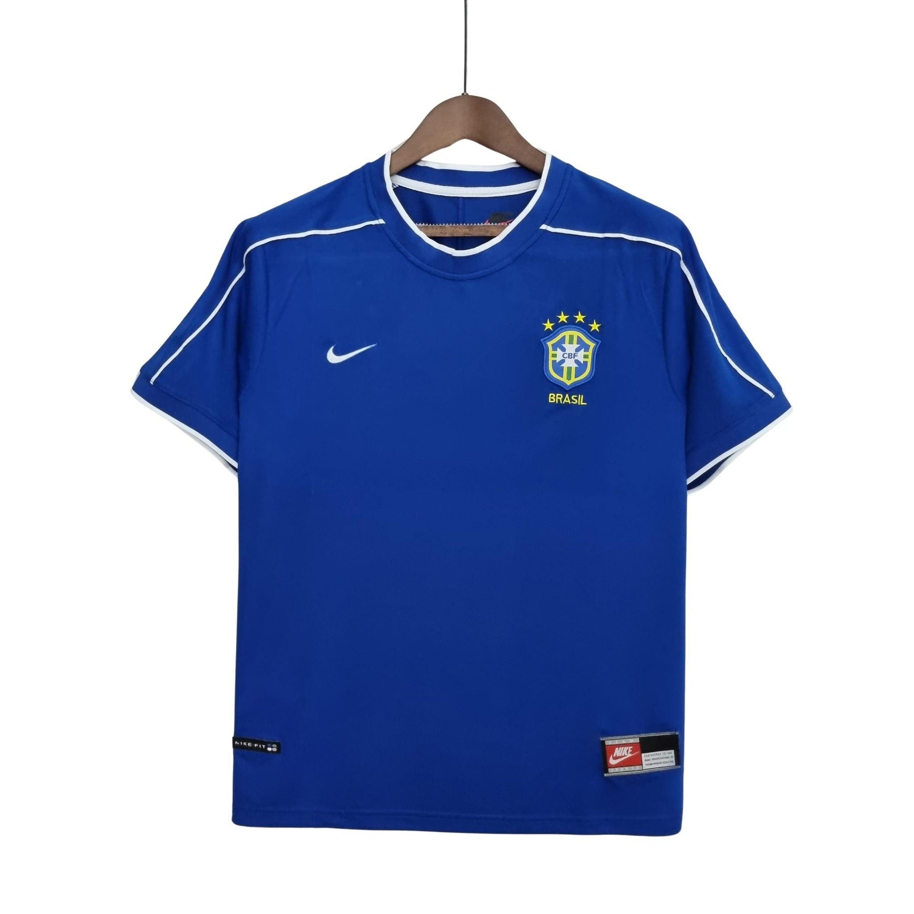 Camisa Retro Brasil 1998 Masculina