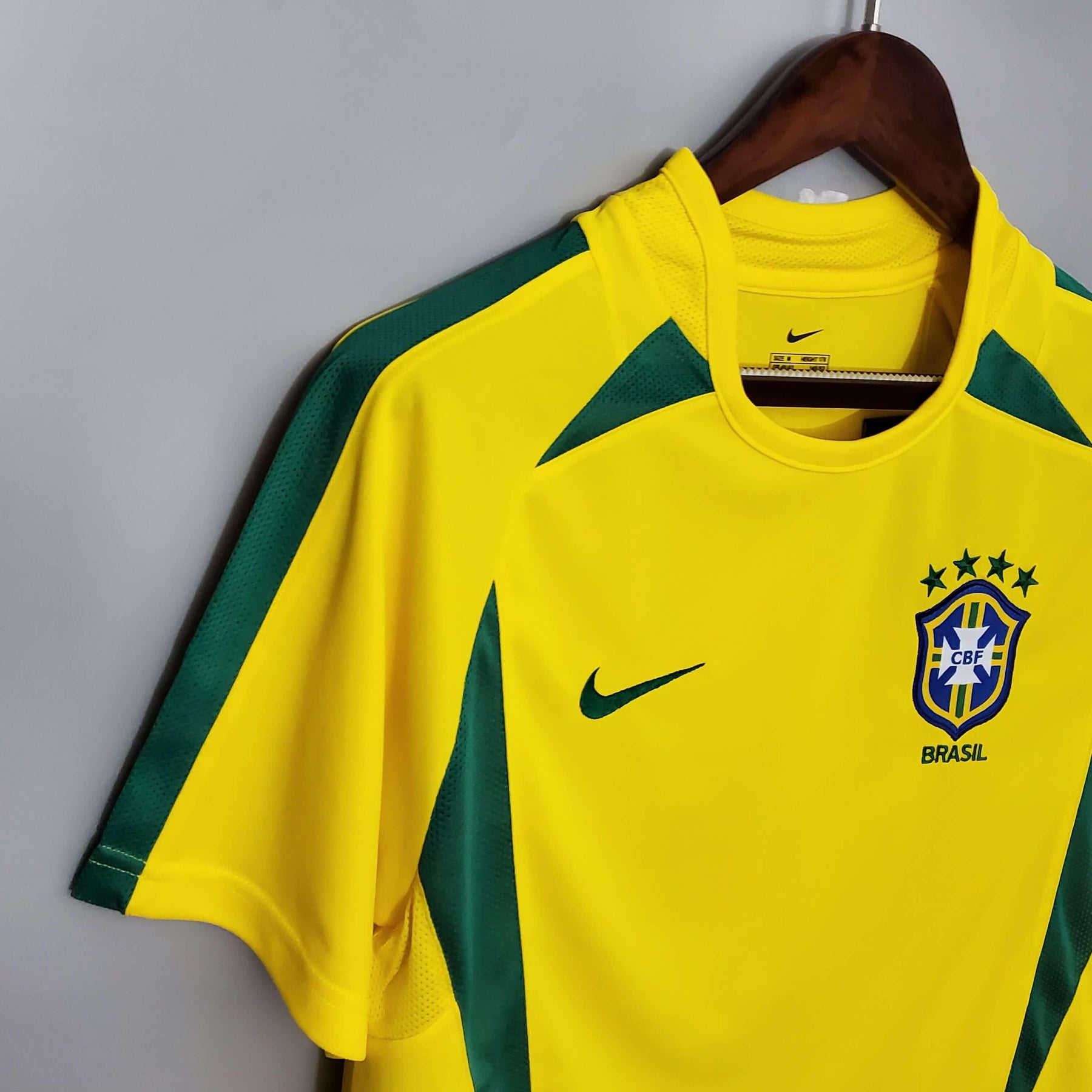 Camisa Retro Brasil 2002 Masculina