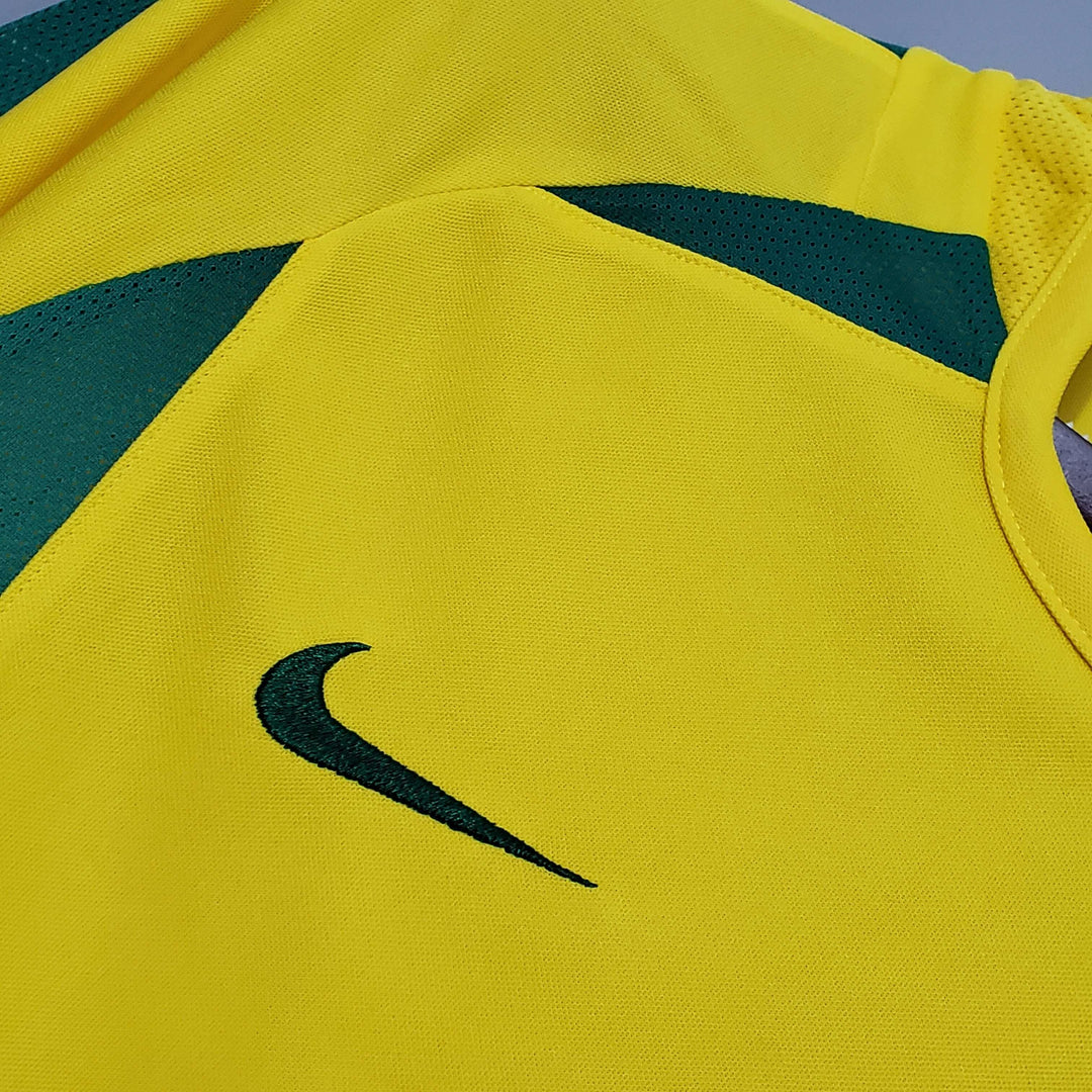 Camisa Retro Brasil 2002 Masculina