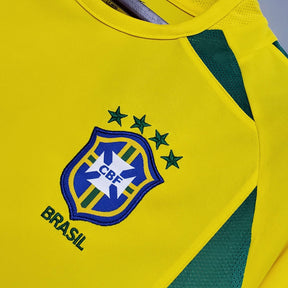 Camisa Retro Brasil 2002 Masculina