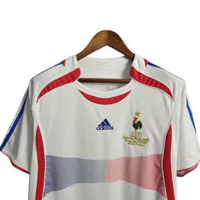 Camisa Retro França 2006 Adidas Masculina - Branca