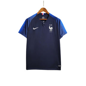 Camisa Retro França 2018 Adidas Masculina - Azul