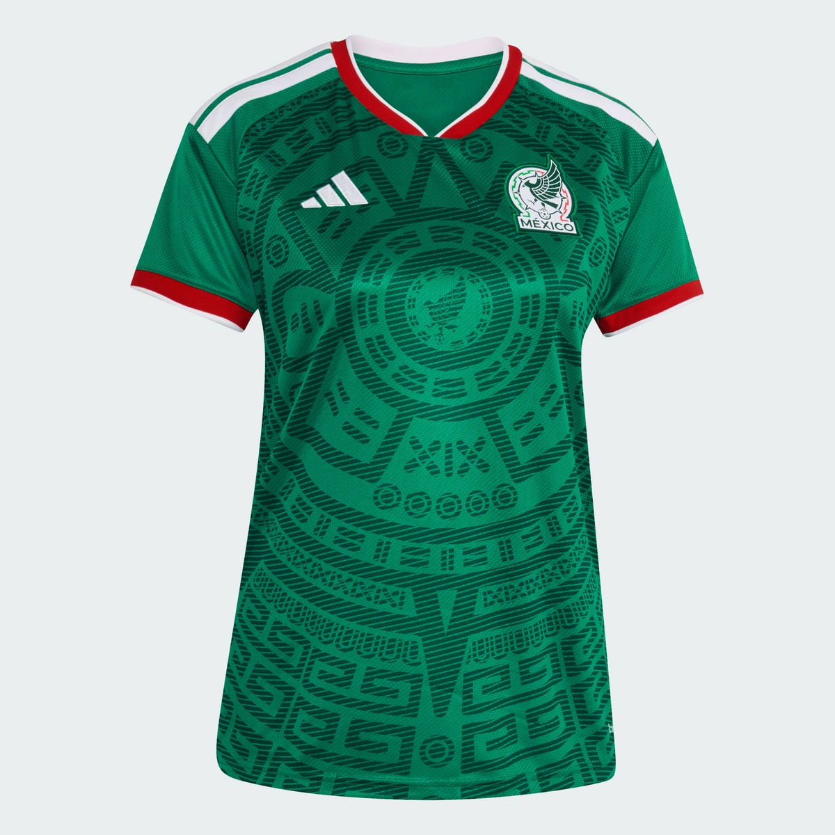 Camisa Seleção México Home Torcedor 2026 Adidas Feminina - Verde