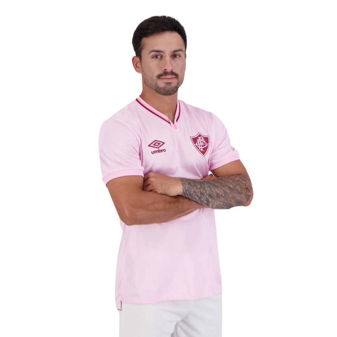 Camisa Fluminense Outubro Rosa 2024/25 Masculina