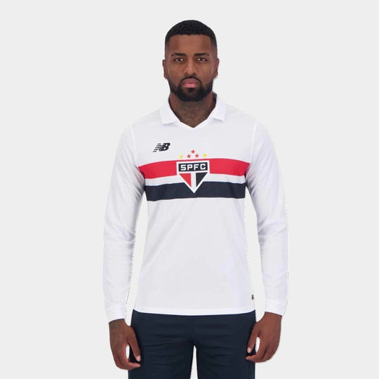 Camisa São Paulo I 2024/25 Manga Longa Masculina