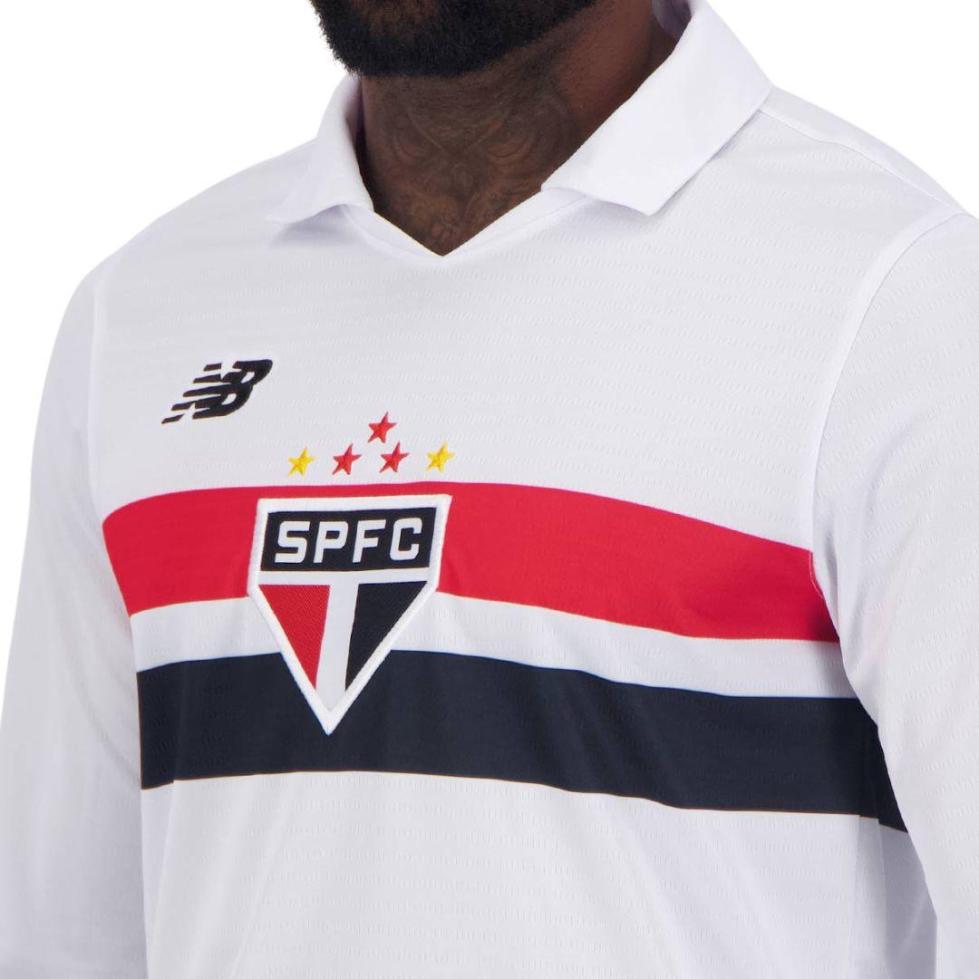 Camisa São Paulo I 2024/25 Manga Longa Masculina
