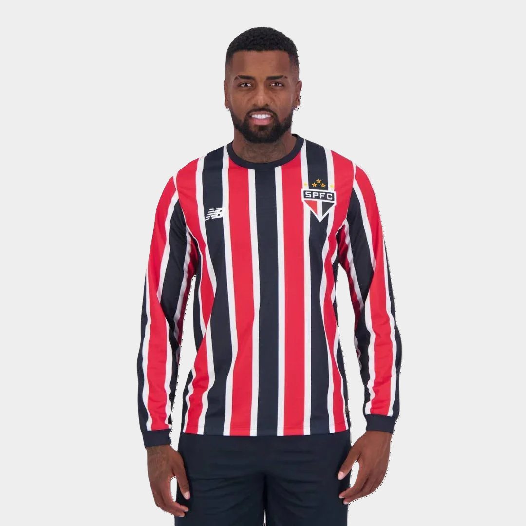 Camisa São Paulo II 2024/25 Manga Longa Masculina