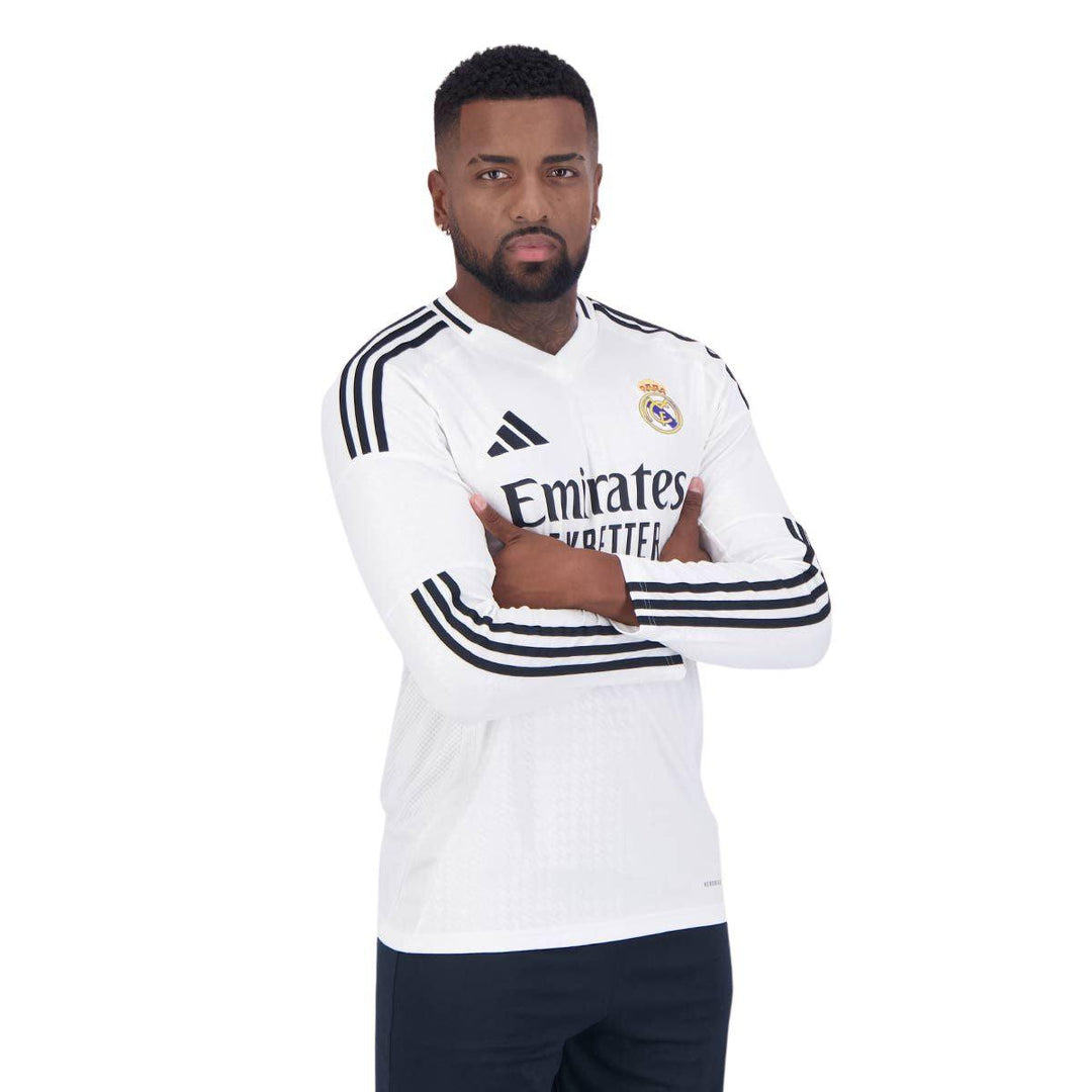 Camisa Real Madrid I 2024/25 Manga Longa Adidas