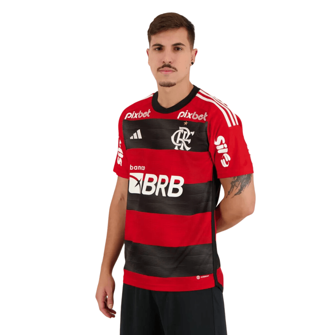 Camisa Mengão I 2023/24 com Patrocínio Masculina