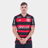 Camisa Mengão I 2024/25 Com Patrocínio Masculina
