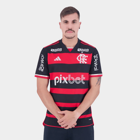 Camisa Mengão I 2024/25 Com Patrocínio Masculina
