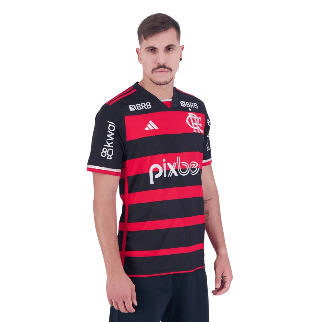 Camisa Mengão I 2024/25 Com Patrocínio Masculina