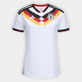 Camisa Seleção Alemanha Home Torcedor 2026 Adidas Feminina - Branco
