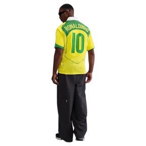 Camisa Brasil Nike Reedição Total 90 Ronaldinho Masculina