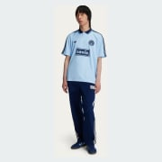 Oasis x adidas Camiseta Jersey Tour Jacquard Clear Sky Azul
