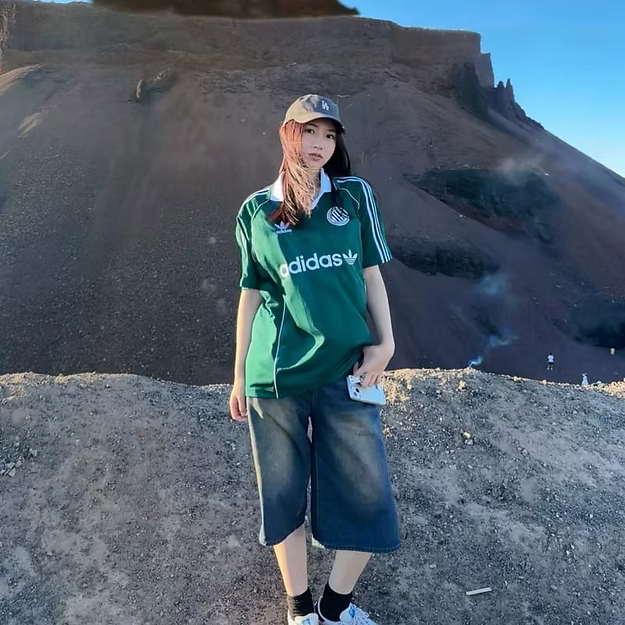 Camisa Oasis x Adidas The Band Green 25