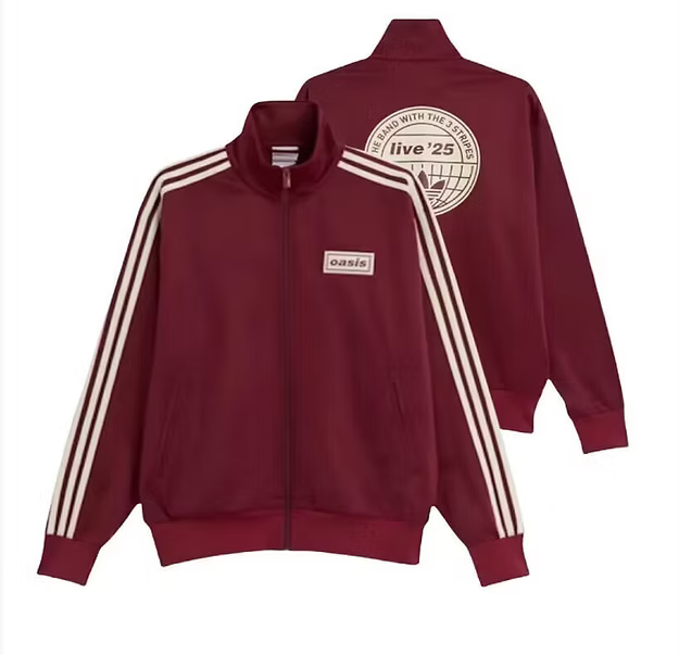 Jaqueta Oasis x Adidas Red 25