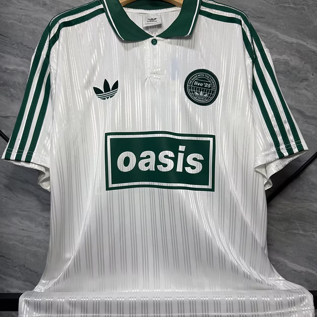 Camisa Oasis x Adidas 25 White/Green
