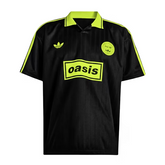 Camisa Adidas x Oasis Jacquard Tour 25' Black and Green
