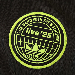 Camisa Adidas x Oasis Jacquard Tour 25' Black and Green