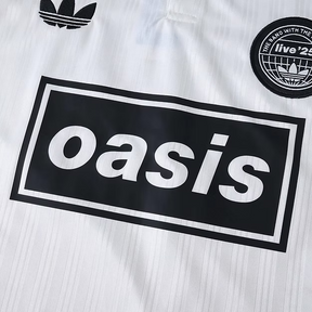 Camisa Oasis x Adidas 25 White/Black