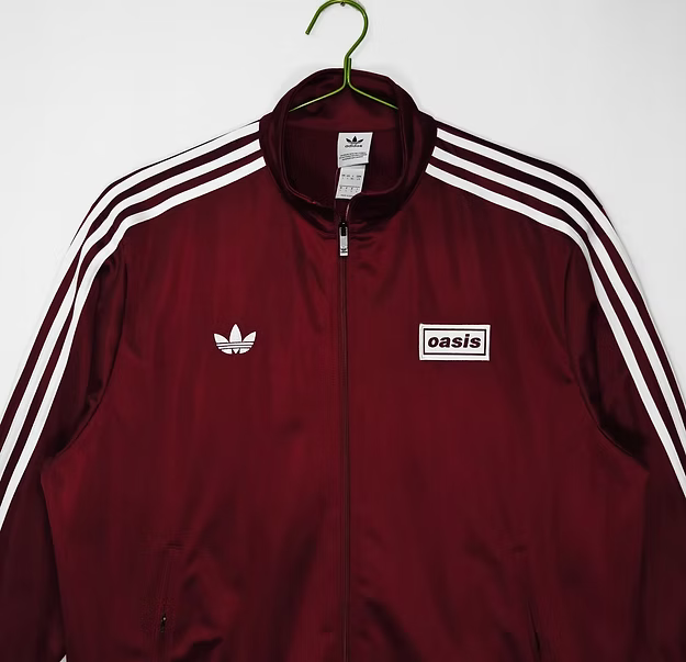 Jaqueta Oasis x Adidas Red 25