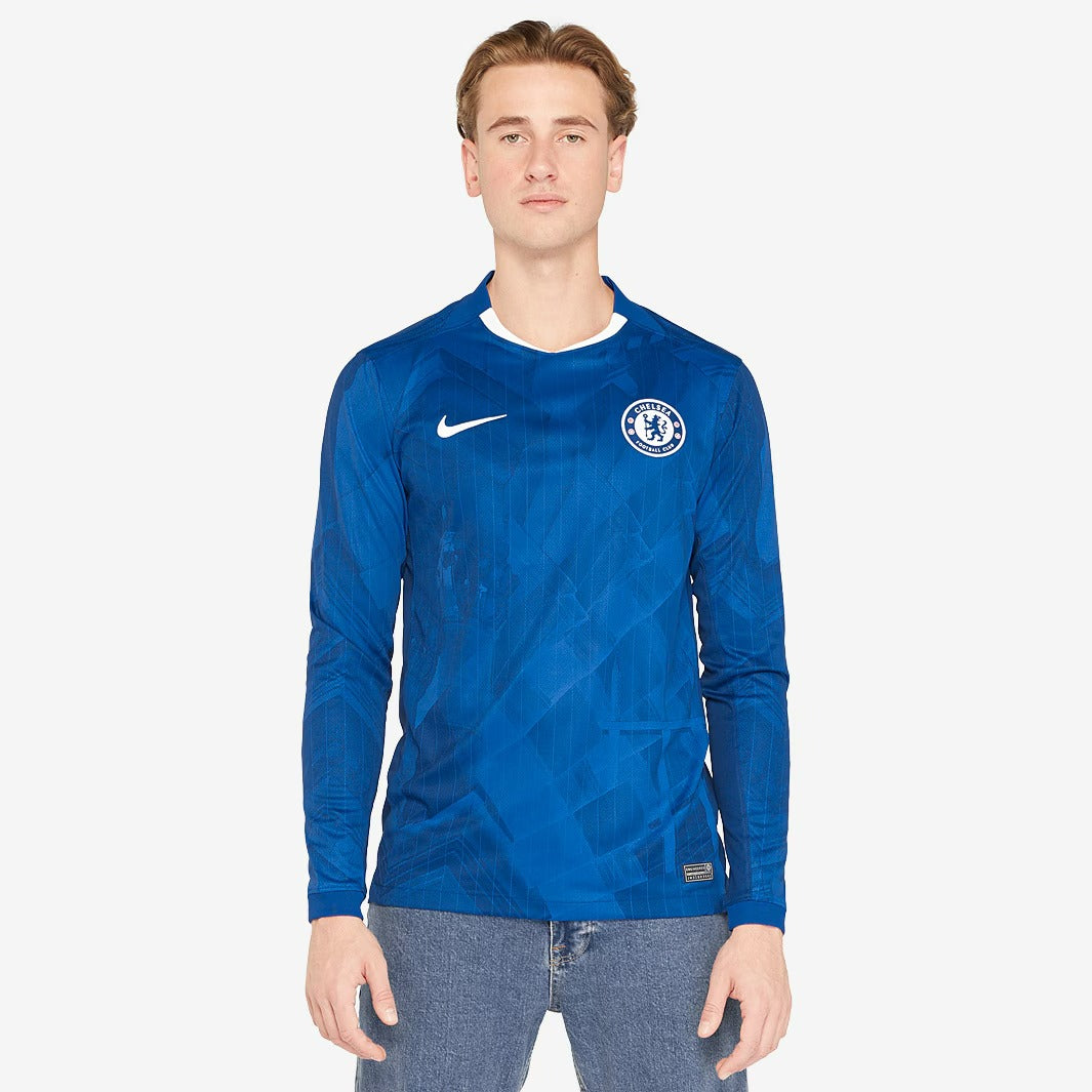 Camisa Chelsea I 2025/26 Manga Longa