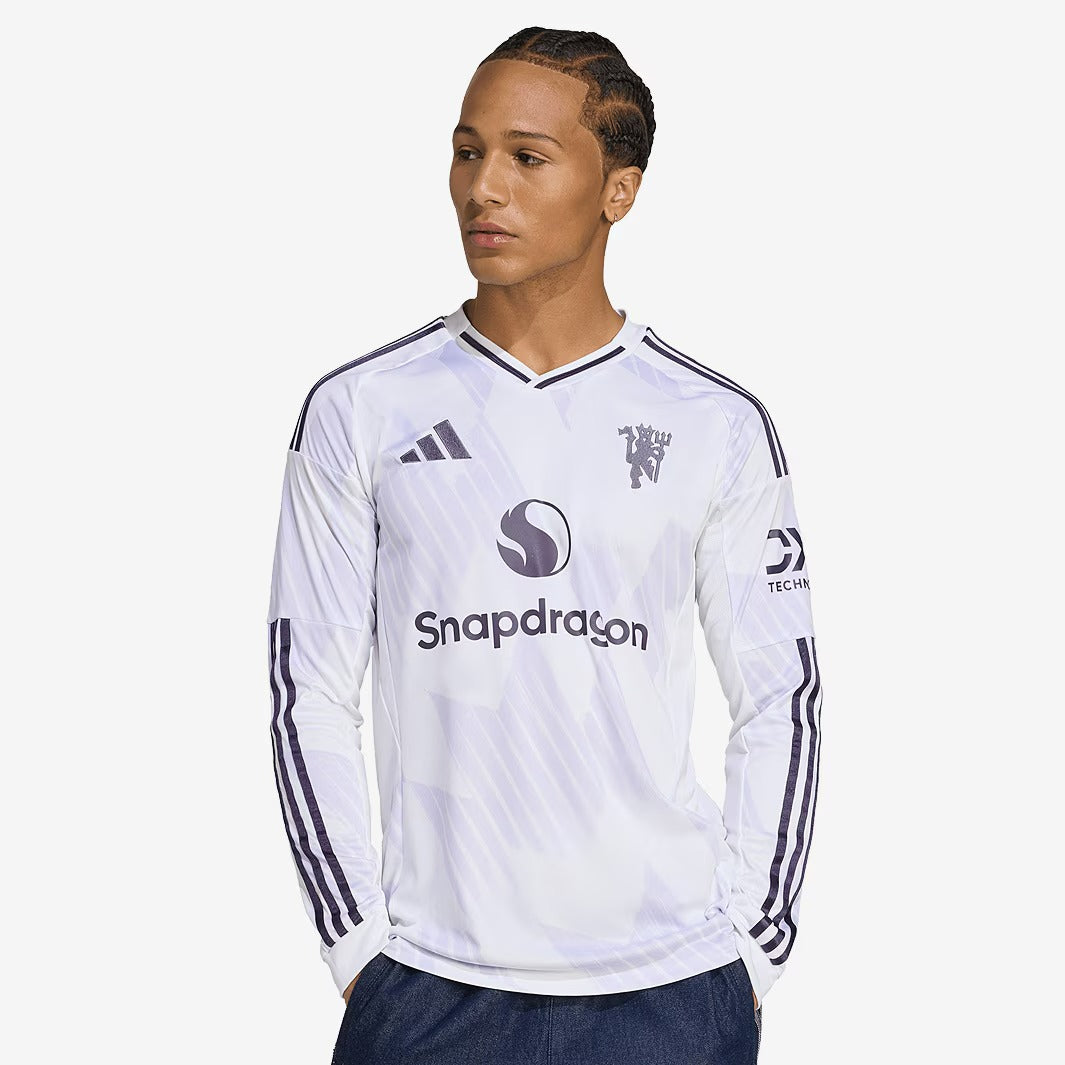 Camisa Manchester United II 2025/26 Manga Longa