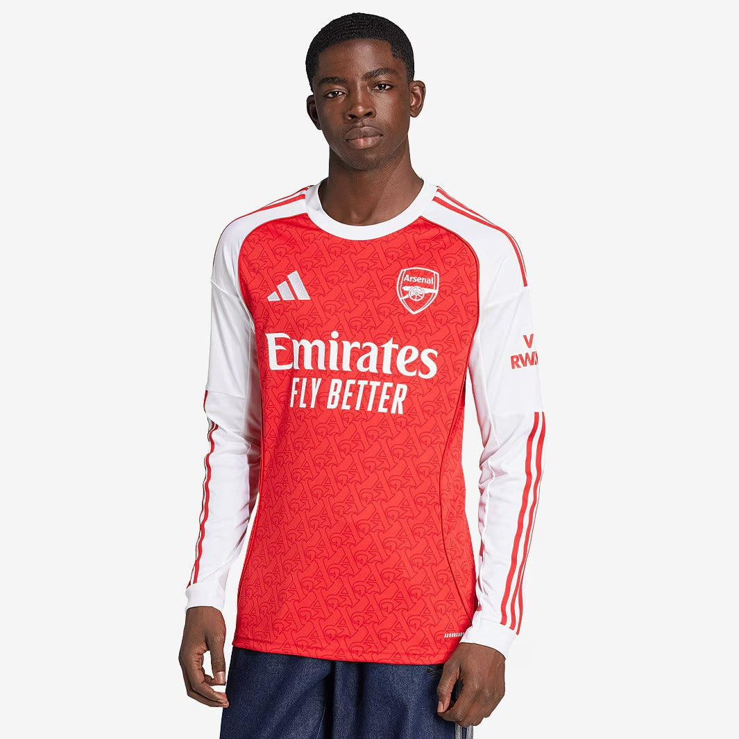 Camisa Arsenal I 2025/26 Manga Longa