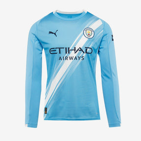 Camisa Manchester City I 2025/26 Manga Longa