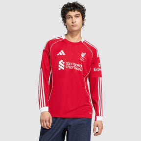 Camisa Liverpool I 2025/26 Manga Longa